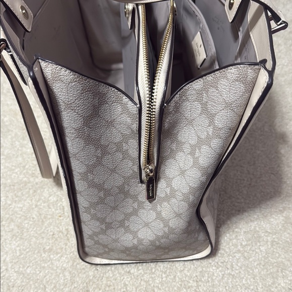 Kate Spade Floral Pattern Cream Tote - Picture 7 of 8